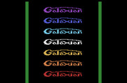 Galaxian for Atari 2600 - Game title and game over screen.