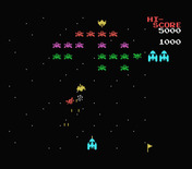 Galaxian for MSX - Watch out for incoming invaders!