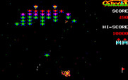 Galaxian for Sharp X1 - Crash! I collided with an alien...