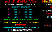 Galaxian for Sharp X1 - Your mission; destroy the aliens!