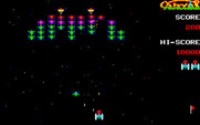 Galaxian for Sharp X1 - Blasting Galaxians!