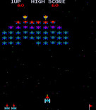 Galaxian for Arcade - Game start.