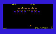 Galaxian for Commodore VIC-20 - Game start.
