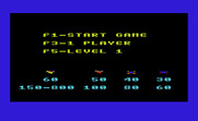 Galaxian for Commodore VIC-20 - Game options.