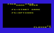Galaxian for Commodore VIC-20 - Game over.