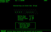 Typing Tutor III for IBM PC/Compatibles - Progress report.