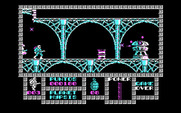 Game Over for IBM PC/Compatibles - Lot's of bullets to dodge in this screen...
