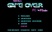 Game Over for IBM PC/Compatibles - Title screen.