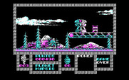 Game Over for IBM PC/Compatibles - I'm hit! Lost a life...