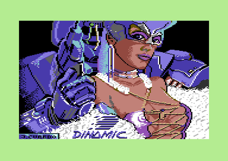 Game Over Commodore 64 Screenshot: Loading screen (Spanish release).