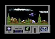 Game Over for Commodore 64 - Incoming enemy ship!