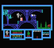 Game Over for MSX - Fighting my way past some more opponents...