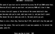 Sub Chase for IBM PC/Compatibles - Instructions, part 2.