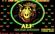 ALF: The First Adventure for IBM PC/Compatibles - Title screen.