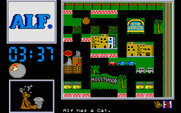 ALF: The First Adventure for Atari ST - Crash! I hit a trash can, I'm temporarily stunned...