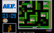 ALF: The First Adventure for Atari ST - The cats are quick! Can you catch them?