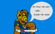 ALF: The First Adventure for Atari ST - Game over.