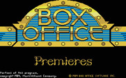 ALF: The First Adventure for Atari ST - Box Office logo screen.