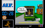 ALF: The First Adventure for Atari ST - Caught by the dog catcher!