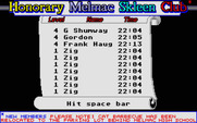 ALF: The First Adventure for Atari ST - The high scores.