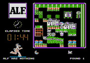 ALF: The First Adventure for Apple II - Trying to corner a cat...