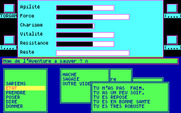 Sapiens for IBM PC/Compatibles - Player stats.