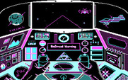 Captain Power and the Soldiers of the Future for IBM PC/Compatibles - Firing on an opponent...