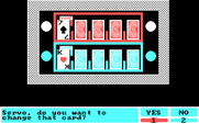 Card Sharks for IBM PC/Compatibles - Change the first card?