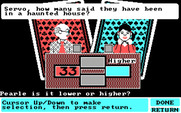 Card Sharks for IBM PC/Compatibles - Is that answer too high or too low?