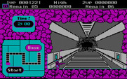 Contra for IBM PC/Compatibles - Starting the second level.