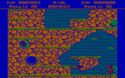 Contra for IBM PC/Compatibles - I've been hit! This is game over...
