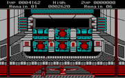 Contra for IBM PC/Compatibles - Blast all of the components of this thing...