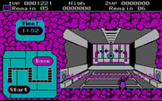 Contra for IBM PC/Compatibles - Careful not to get zapped by the force field.