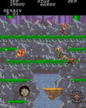 Contra for Arcade - Enemies appear from all directions...