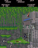 Contra for Arcade - Killed while trying to enter this fortress...
