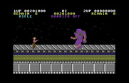 Contra for Commodore 64 - It takes numerous hits to defeat this large opponent...