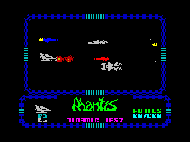 Game Over II ZX Spectrum Screenshot: Game start.
