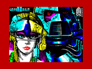 Game Over II for ZX Spectrum - Loading screen (re-release).