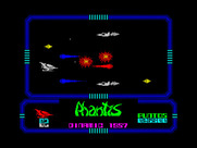 Game Over II for ZX Spectrum - One ship destroyed, more to go...