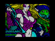 Game Over II for ZX Spectrum - Loading screen.