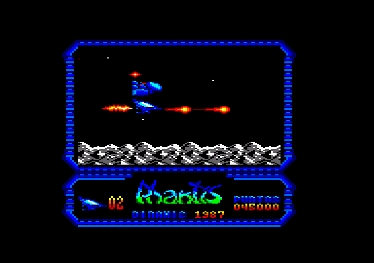 Game Over II Amstrad CPC Screenshot: On to the second level...