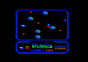 Game Over II for Amstrad CPC - Shooting asteroids...