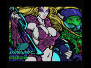 Game Over II for MSX - Loading screen.
