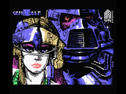 Game Over II for MSX - Loading screen (re-release).