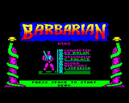 Death Sword for BBC Micro - Ready to start? Press space for demo...