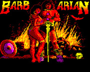 Death Sword for BBC Micro - Title screen.