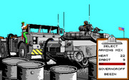 Abrams Battle Tank for IBM PC/Compatibles - Selecting weapons for your tank.