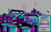 Abrams Battle Tank for IBM PC/Compatibles - Be sure to equip your tank.