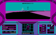 Abrams Battle Tank for IBM PC/Compatibles - Beginning the game.