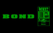 007: Licence to Kill for IBM PC/Compatibles - Game start.